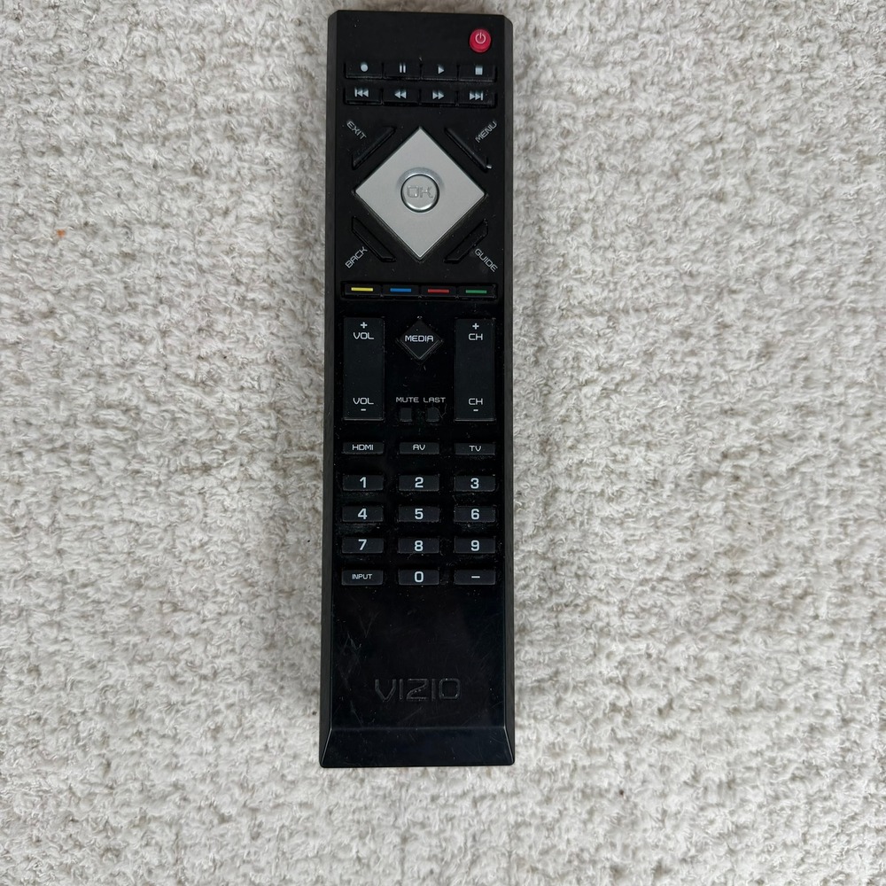 Vizio 0980-0306-0302 TV‎ Remote Control Black Genuine Original Replacement